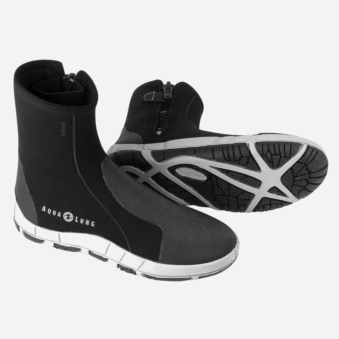 Aqualung 5mm Manta Dive Boot Black-Black/Black-5-