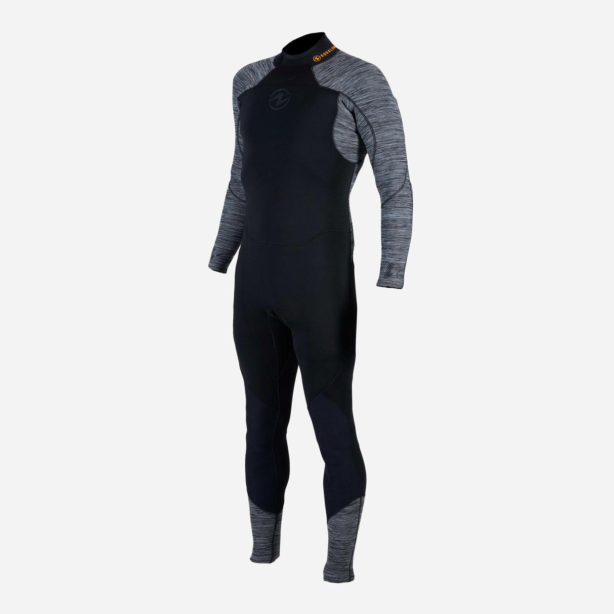 Aqualung Aquaflex Men's 3mm Dive Wetsuit-Black/Chine Grey-S-