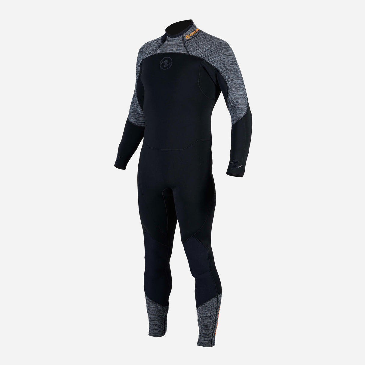 Aqualung Aquaflex Men's 5mm Dive Wetsuit-Black/Chine Grey-S-