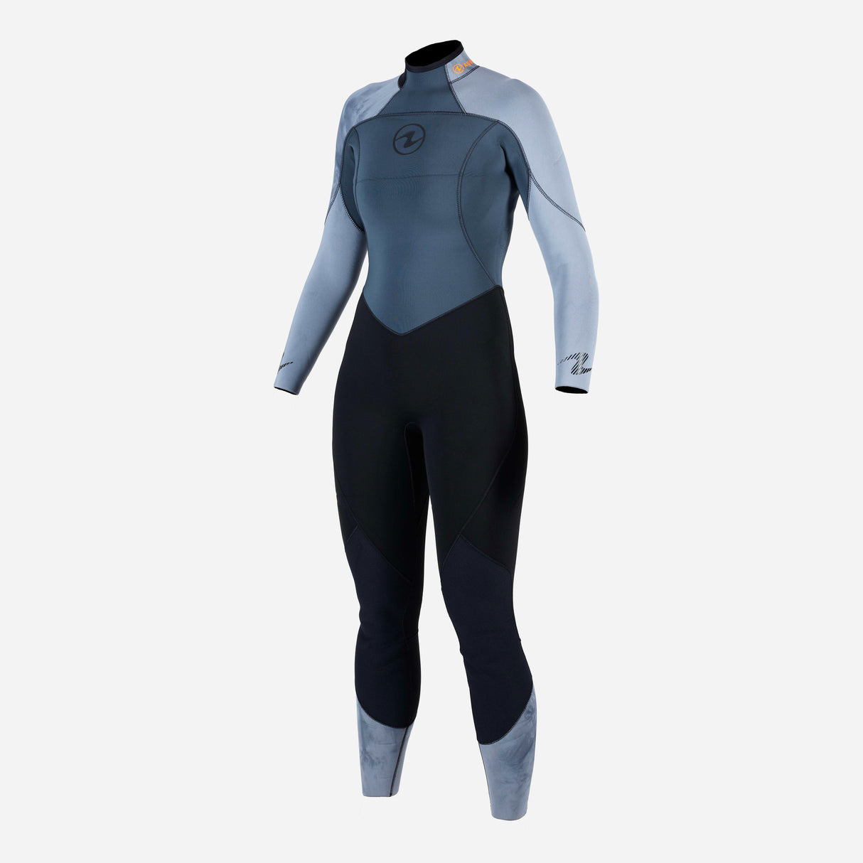 Aqualung Aquaflex Women's 3mm Dive Wetsuit-Black/Grey-XS-