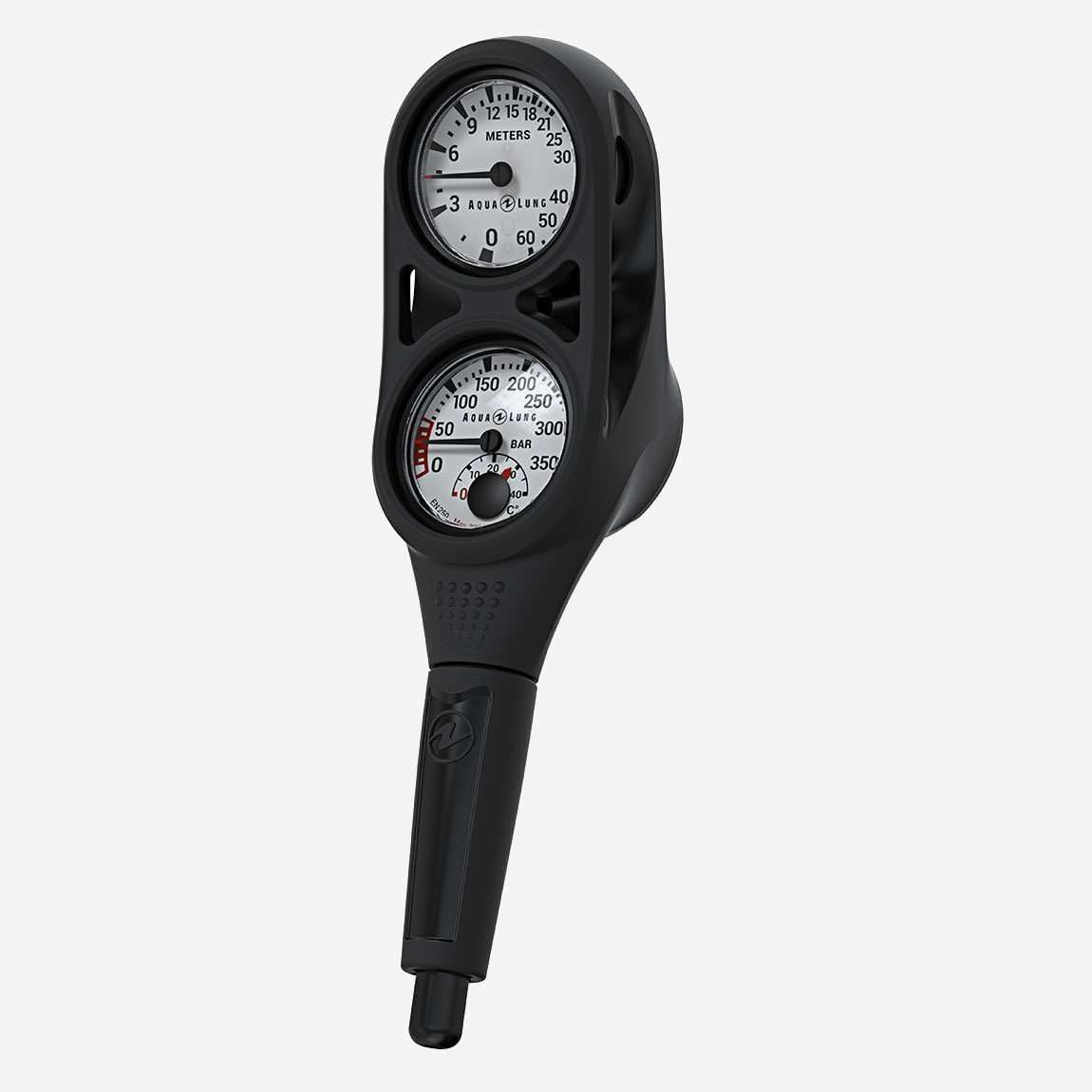 Aqualung Console 2 Gauge Met Black/Black-