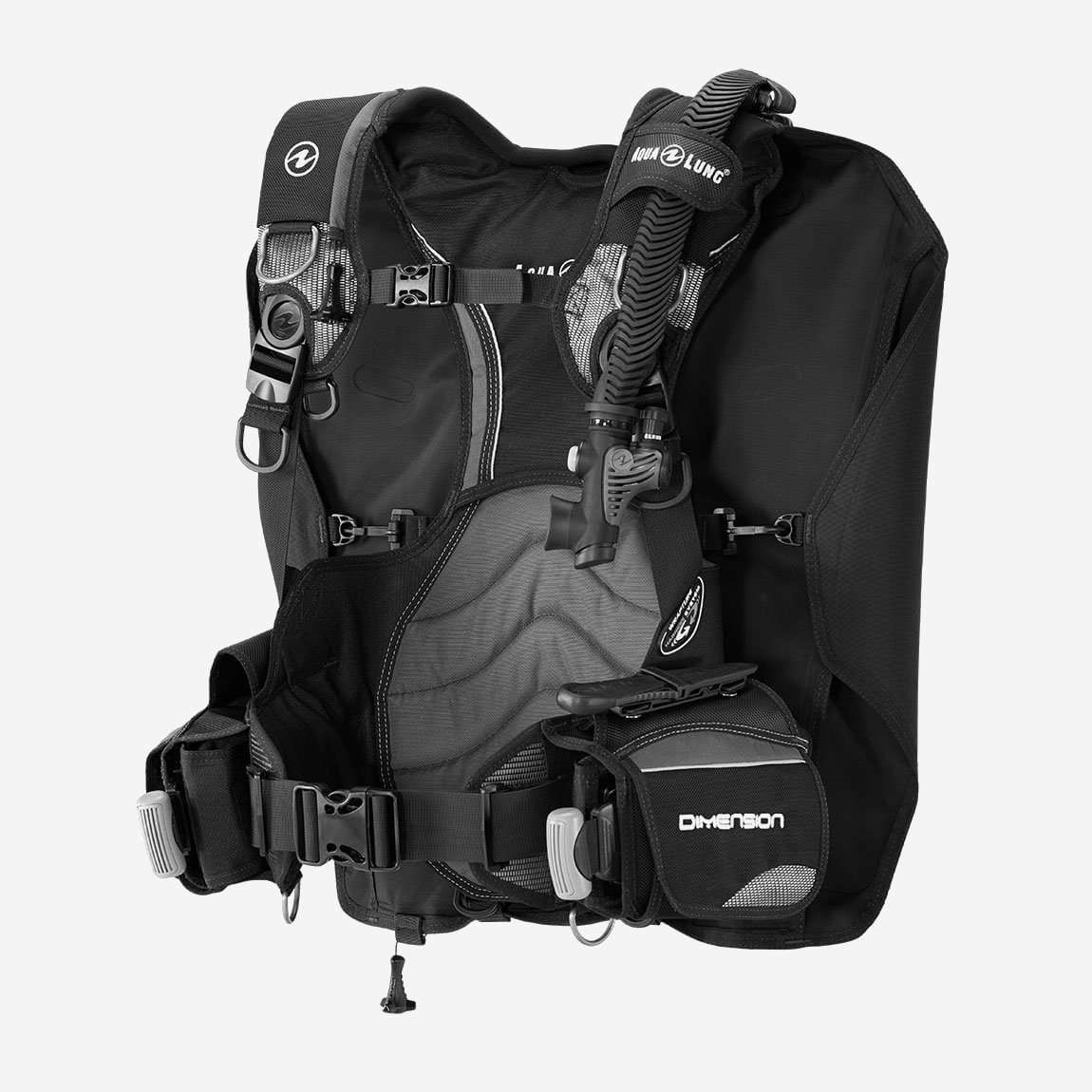 Aqualung Dimension BCD Black/Charcoal-