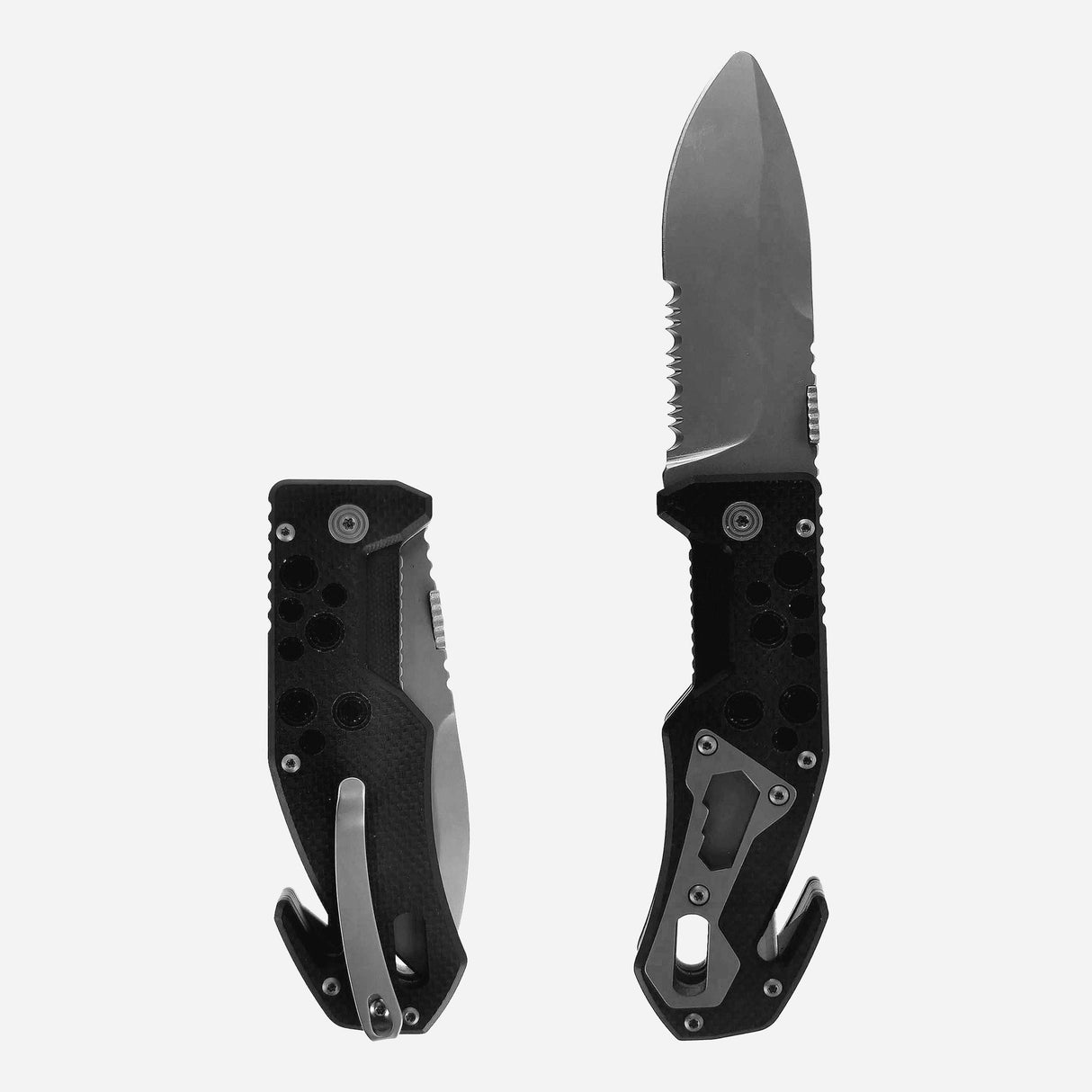 Aqualung Folding Knife Blunt Black-