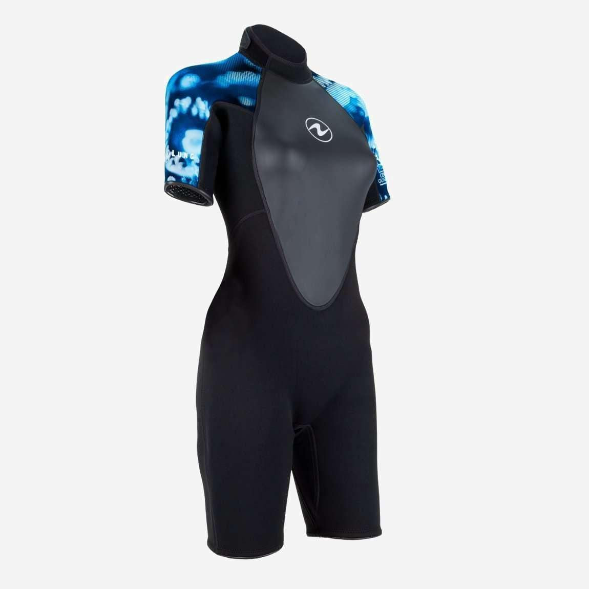 Aqualung Hydroflex Shorty 3/2mm Womens Dive Wetsuit-