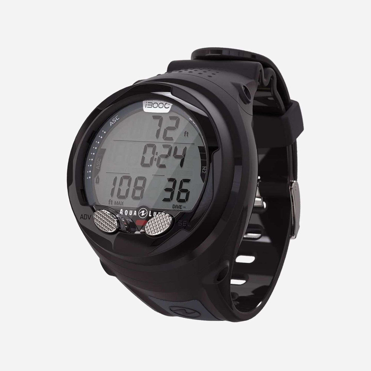 Aqualung I300C Computer Wrist Black/Grey-