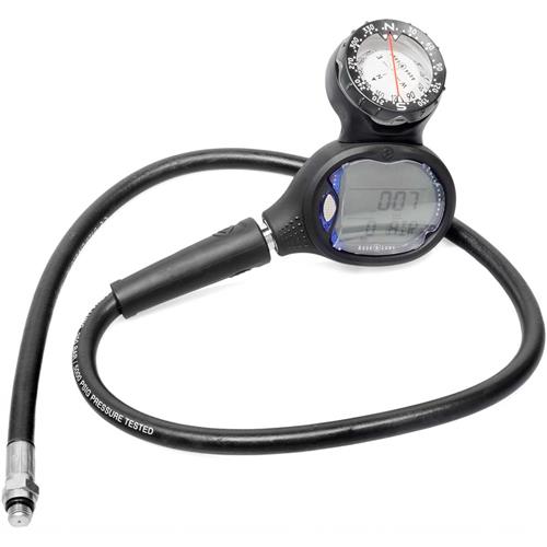 Aqualung I550C Computer w/ Compass and Quick Disconnect Black-