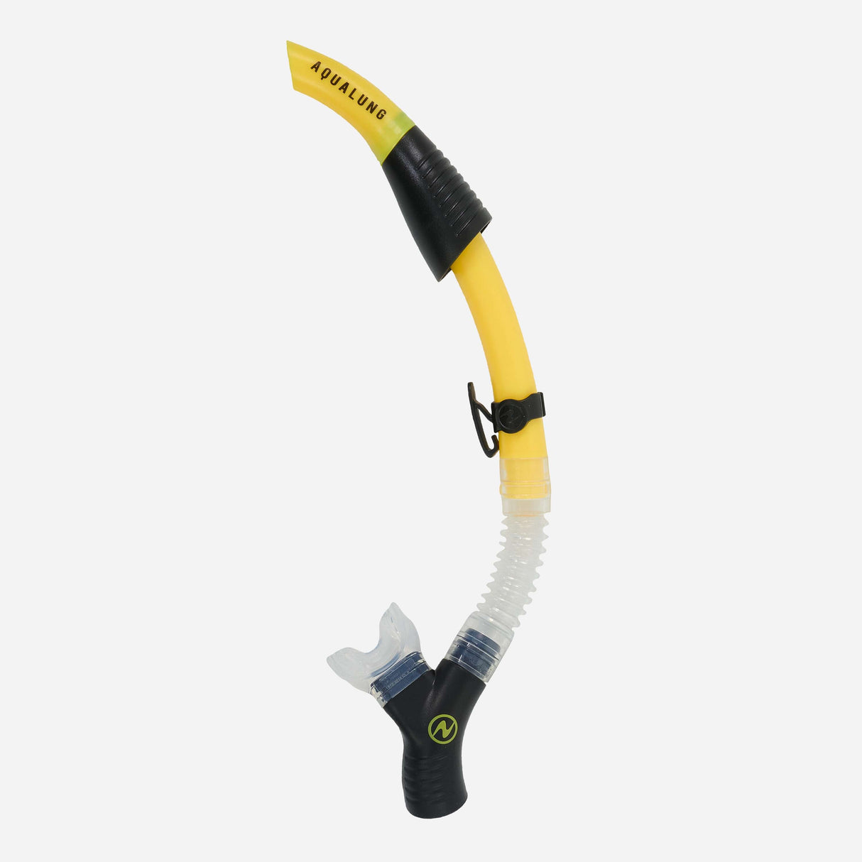 Aqualung Impulse Classic Flex Dive Snorkel-Black/Yellow-