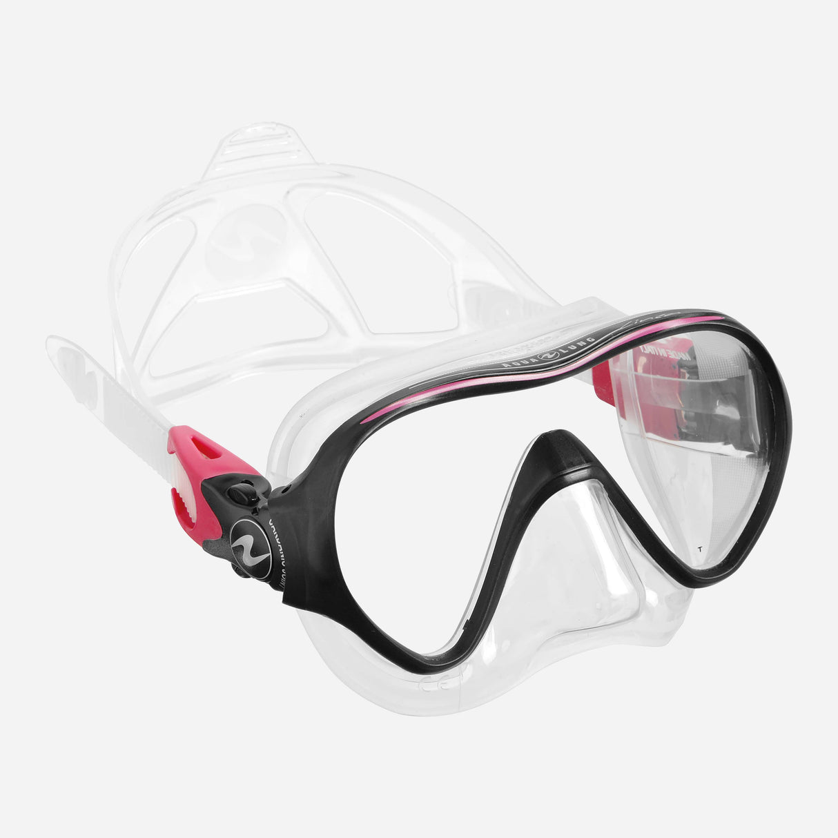 Aqualung Linea Scuba Diving Mask-Black/Pink-