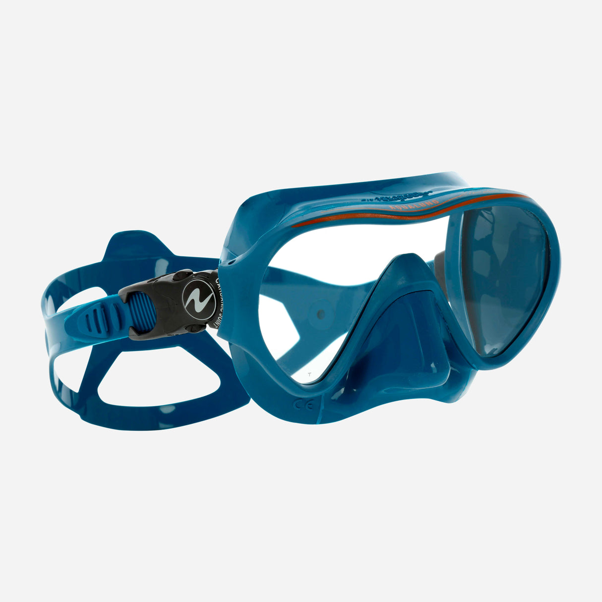 Aqualung Linea Scuba Diving Mask-Petrol/Petrol-