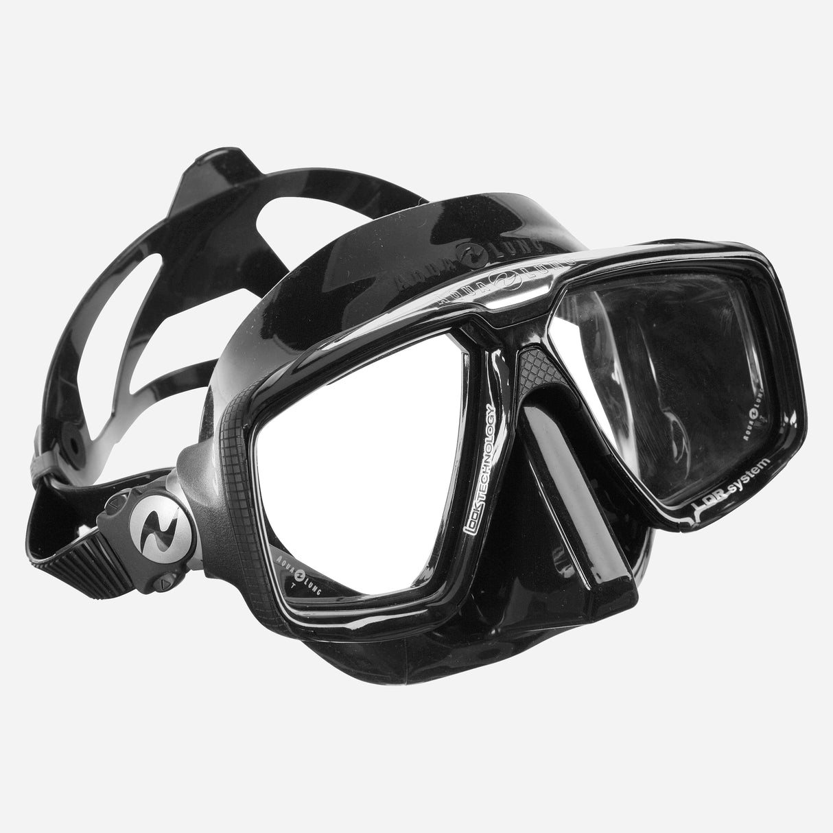 Aqualung Look Scuba Diving Mask-Black/Black-