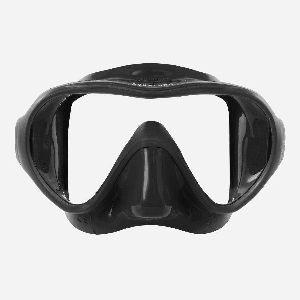 Aqualung Reveal X1 Scuba Diving Mask-Black/Dark Grey-