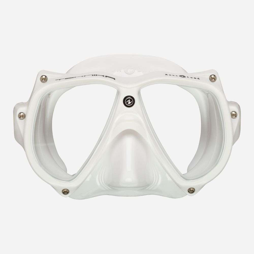 Aqualung Teknika Scuba Diving Mask-White/White-