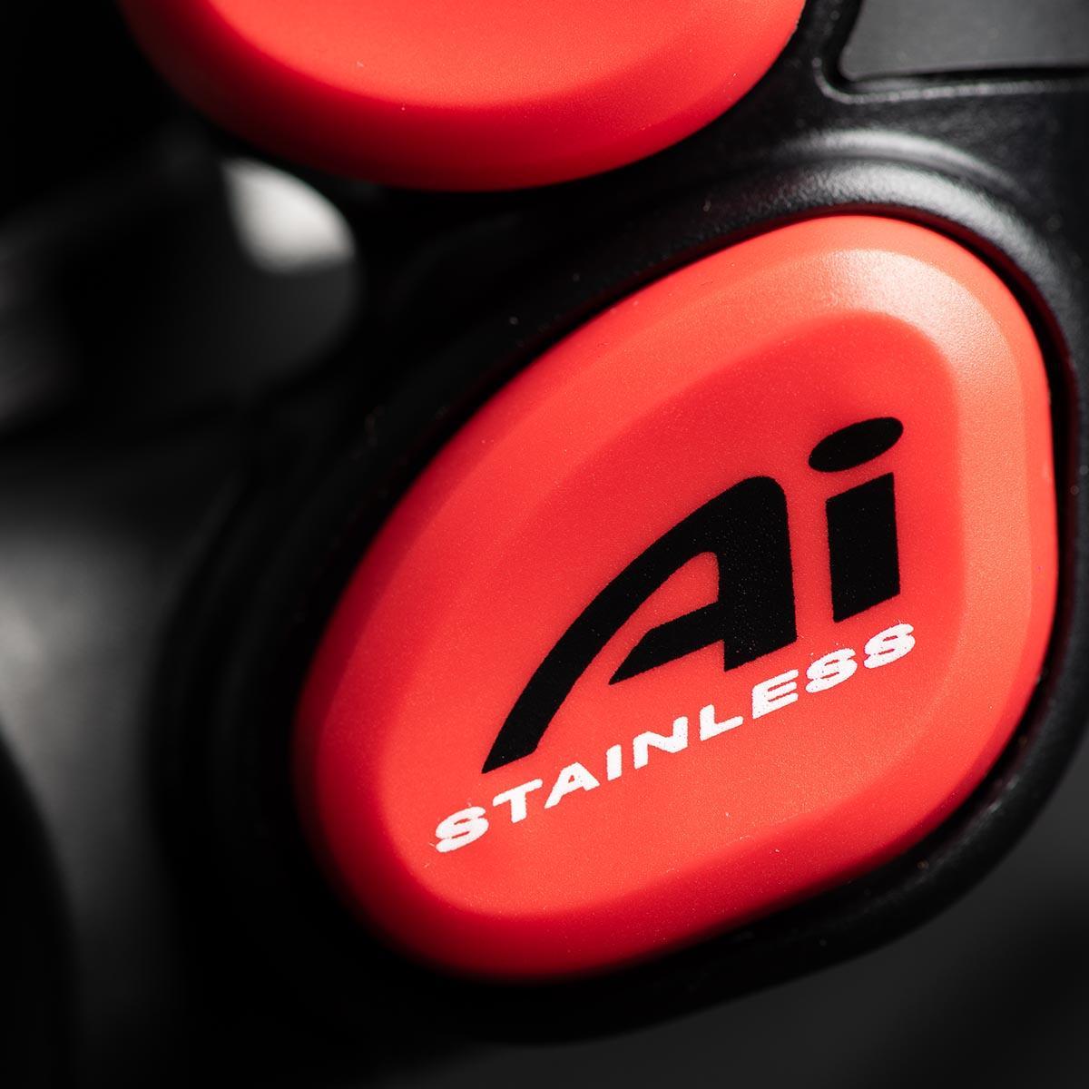 Atomic Aquatics AI Inflator, Red, SS-