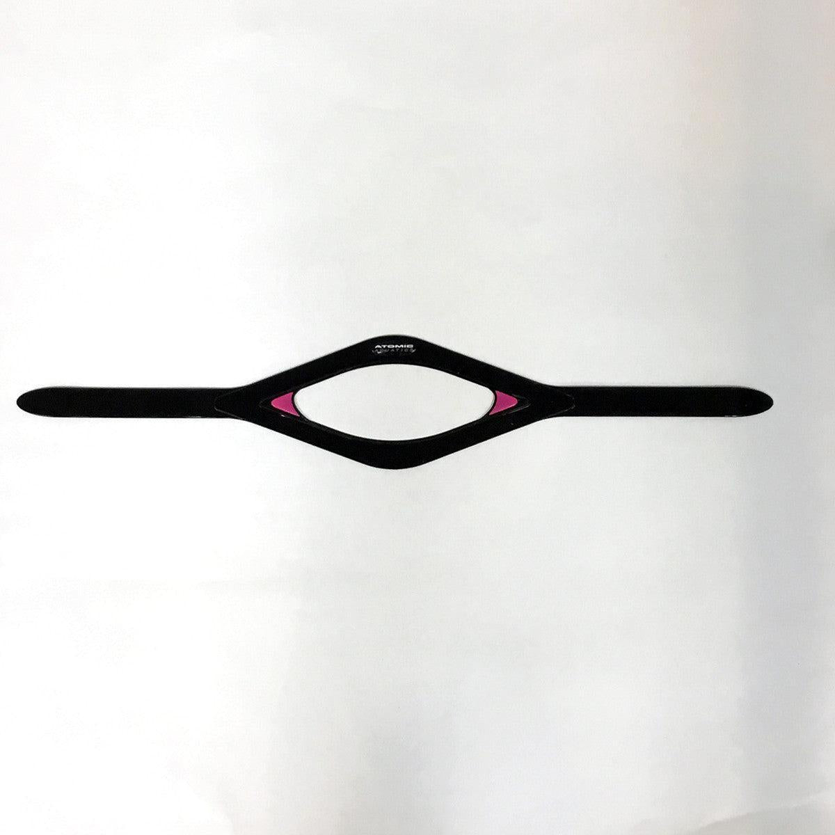 Atomic Aquatics Mask Strap-Black/Pink-