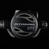 Atomic Aquatics ST1 Second Stage only, 32" hose, Gray