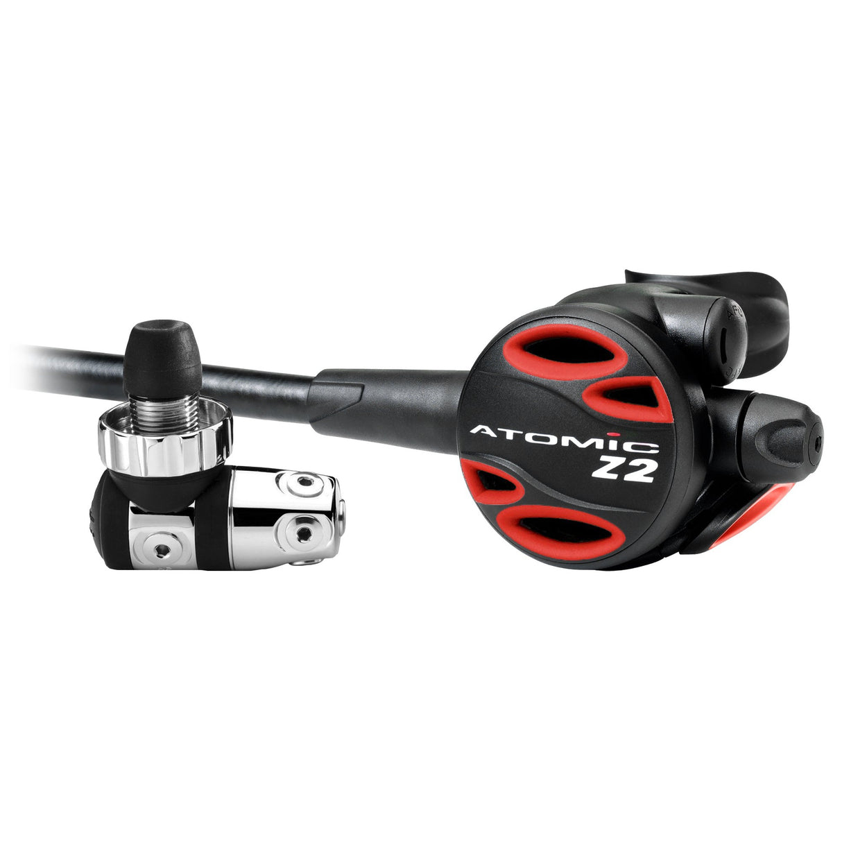 Atomic Aquatics Z2 Regulator Yoke Set with Z2 Color Kit Included-DIN-Red-