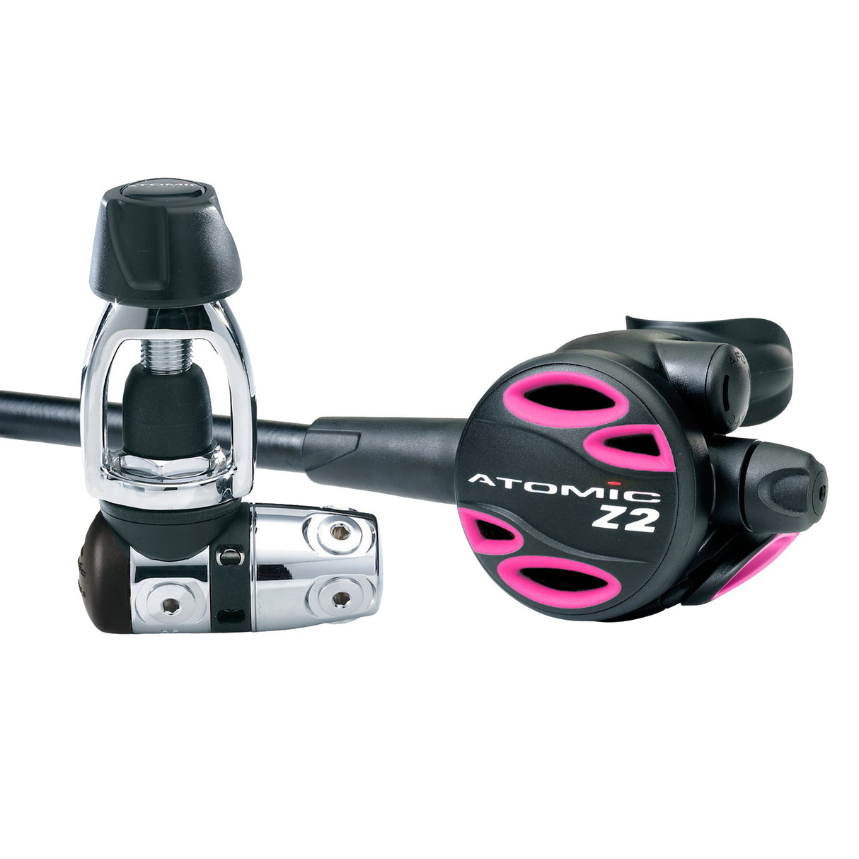 Atomic Aquatics Z2 Regulator Yoke Set with Z2 Color Kit Included-YOKE-Pink-