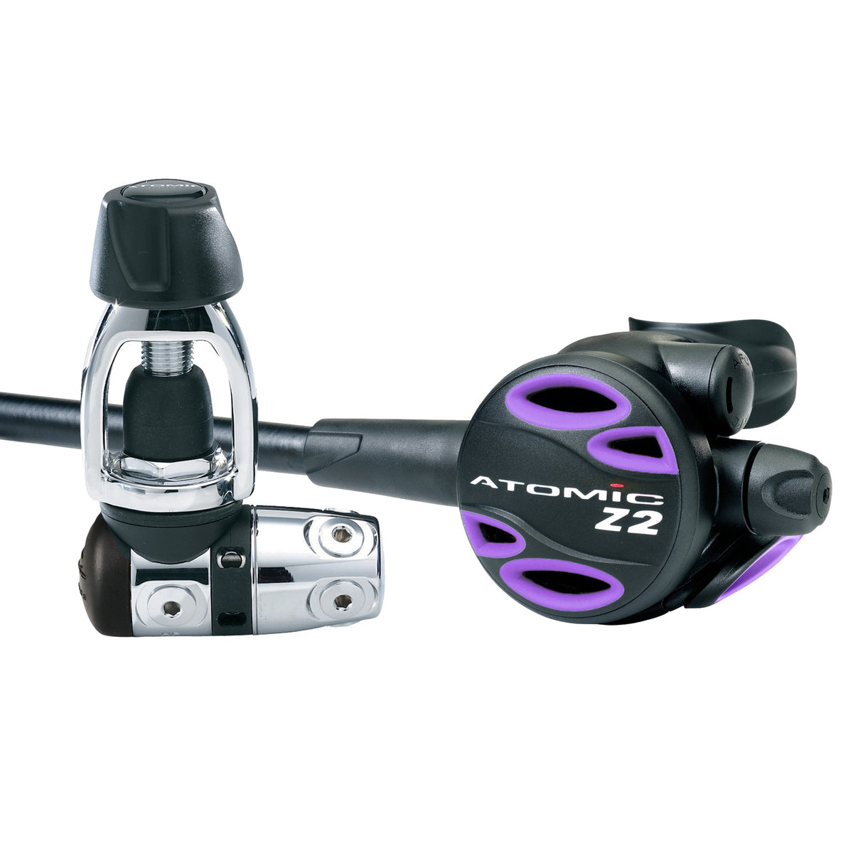 Atomic Aquatics Z2 Regulator Yoke Set with Z2 Color Kit Included-YOKE-Purple-
