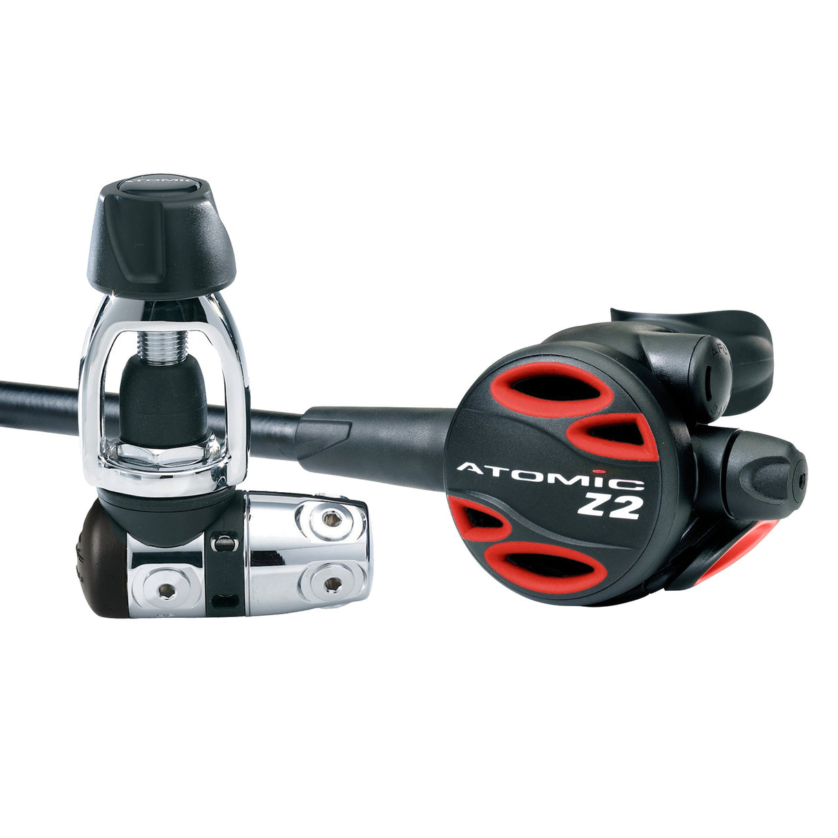 Atomic Aquatics Z2 Regulator Yoke Set with Z2 Color Kit Included-YOKE-Red-
