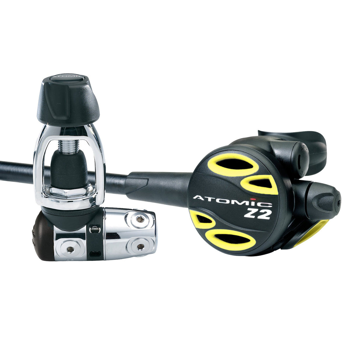 Atomic Aquatics Z2 Regulator Yoke Set with Z2 Color Kit Included-YOKE-Yellow-