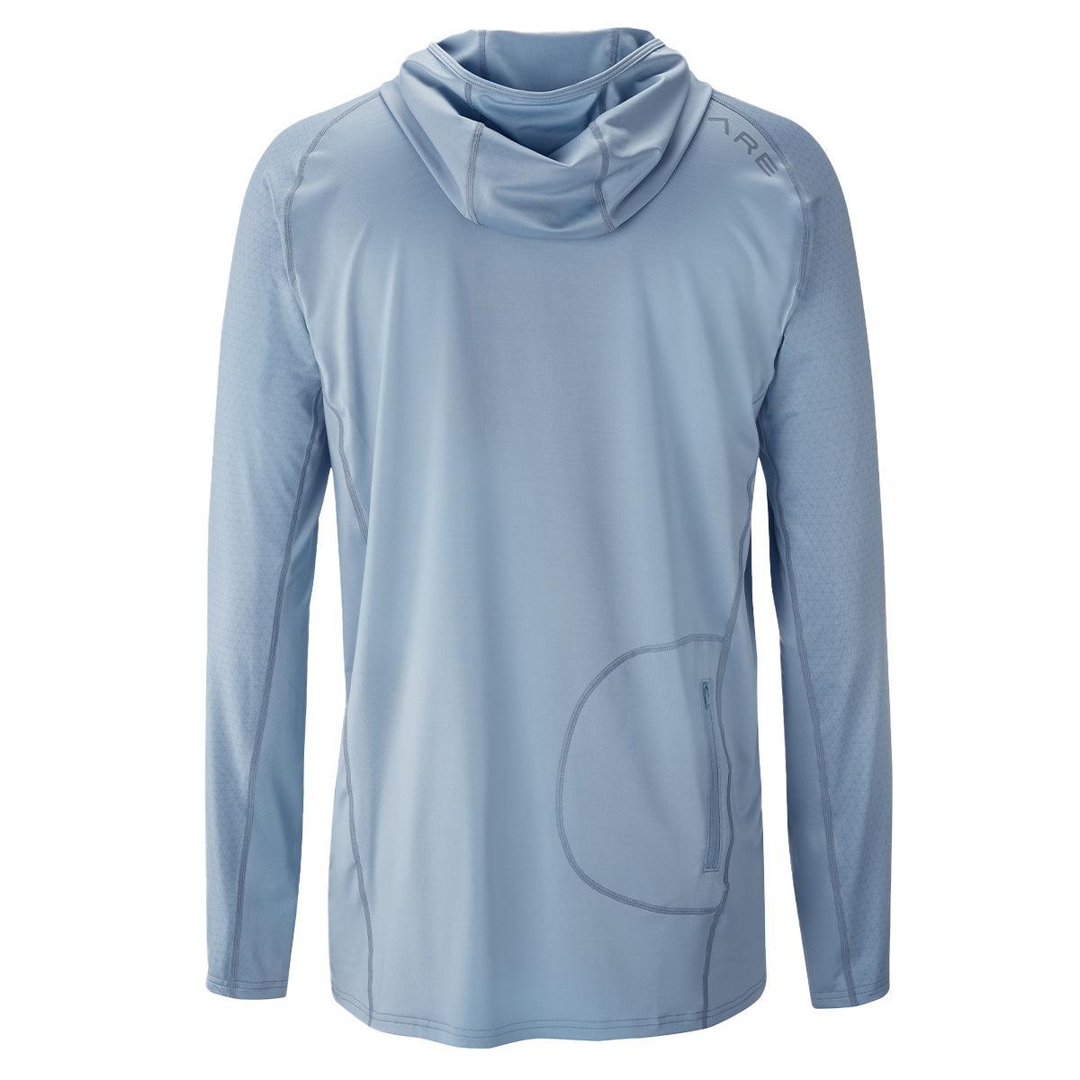 Bare Eclips Hooded Rashguard Mens Grey-