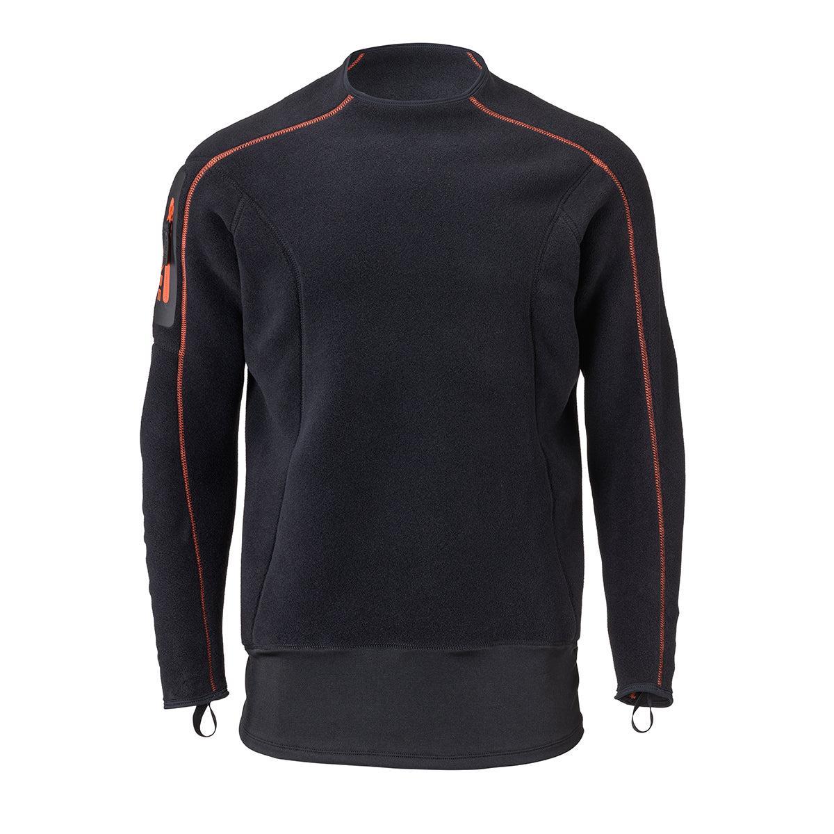 Bare Polar Stretch Mid-Layer Top Mens Black