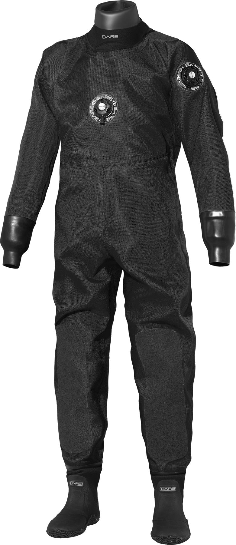 Bare Trilam Commercial HD Pro Dry, Mens-Black-S-