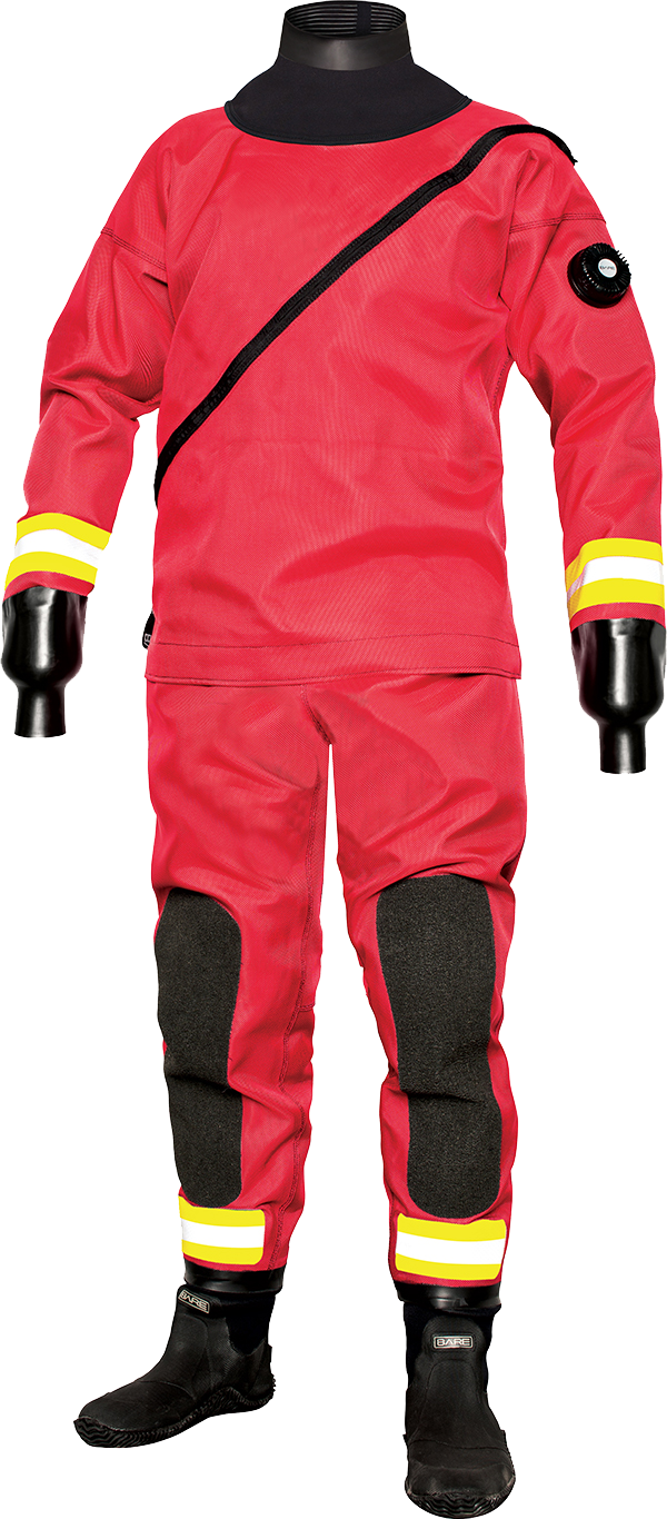 Bare Trilam Search & Rescue Tech Dry, Mens, Red-S-