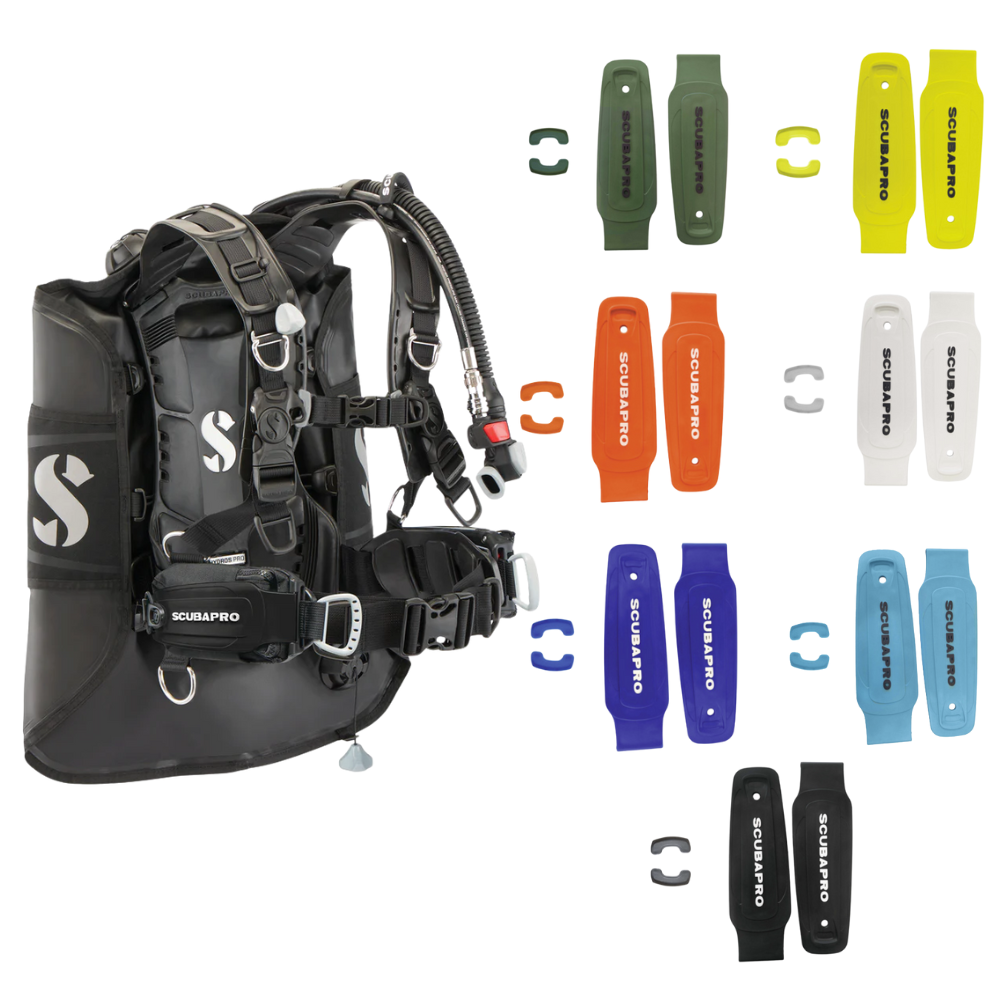 ScubaPro Hydros Pro 2 BPI Standard Monorail Weight Pocket with Standard Pocket Lid Set