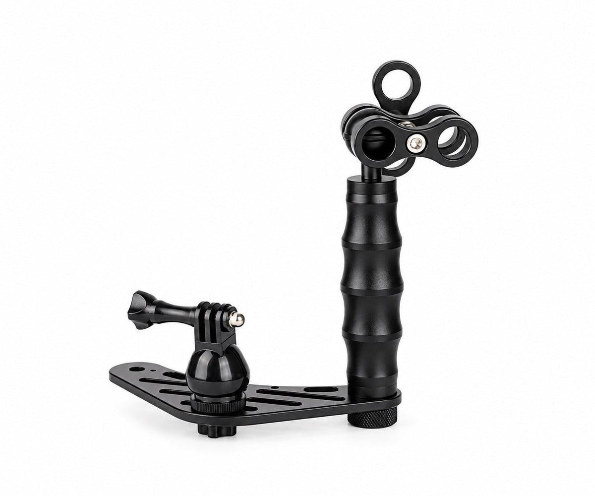 OrcaTorch H02 Underwater Camera Tray with Quick-Release Handle