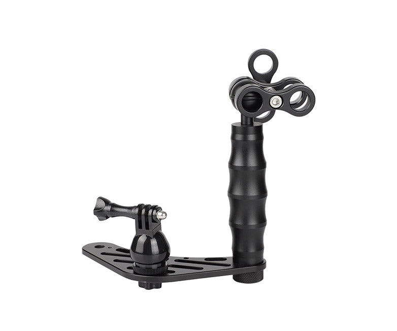 OrcaTorch H02 Underwater Camera Tray with Quick-Release Handle