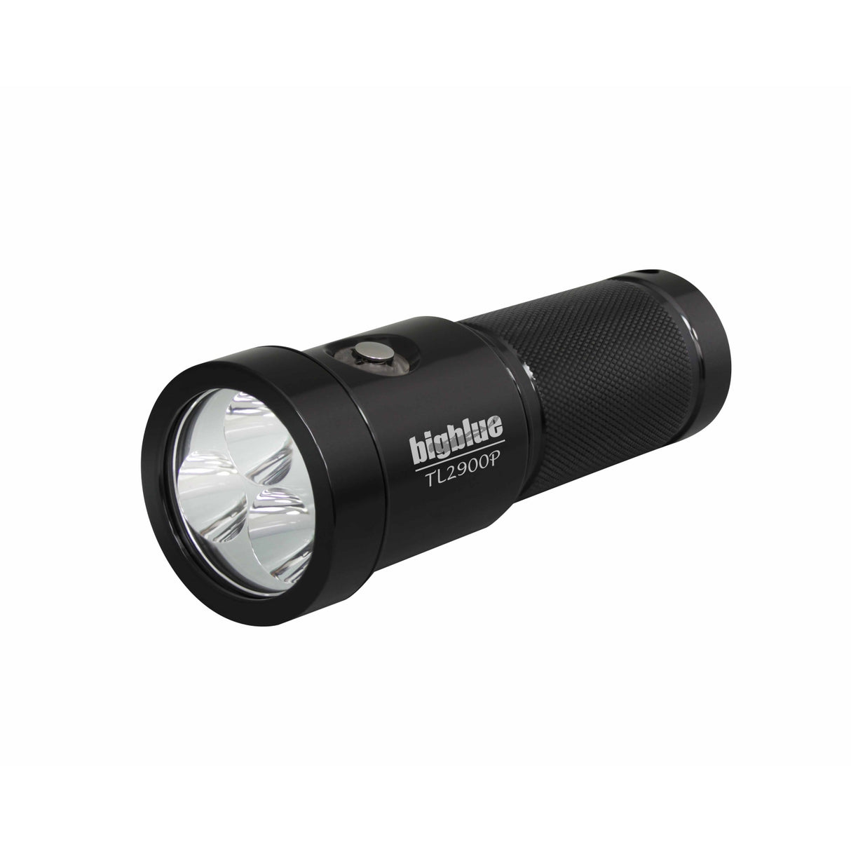 BigBlue 2900 Lumen Narrow Beam Technical Light - Glossy Black-Glossy Black-