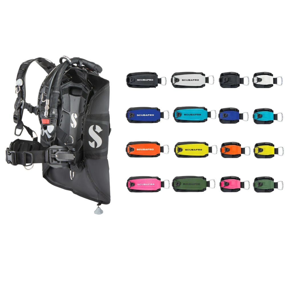 ScubaPro Hydros Pro 2 with Monorail Weight Pocket Set