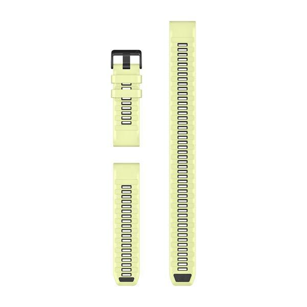 Garmin QuickFit 26 mm watch band, citron silicone (3-piece dive set) 1