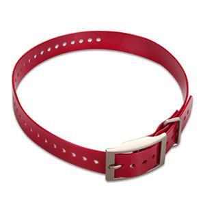 Garmin 1-inch Dog Collar Strap for TT 15 and Compatible Devices – Red