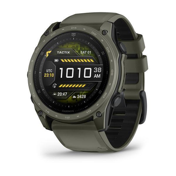 Garmin tactix 8 51 mm AMOLED tactical GPS smartwatch, olive drab Cerakote with Applied Ballistics 1
