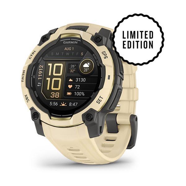 Garmin Instinct 3 45 mm AMOLED rugged GPS smartwatch, Citrine 1