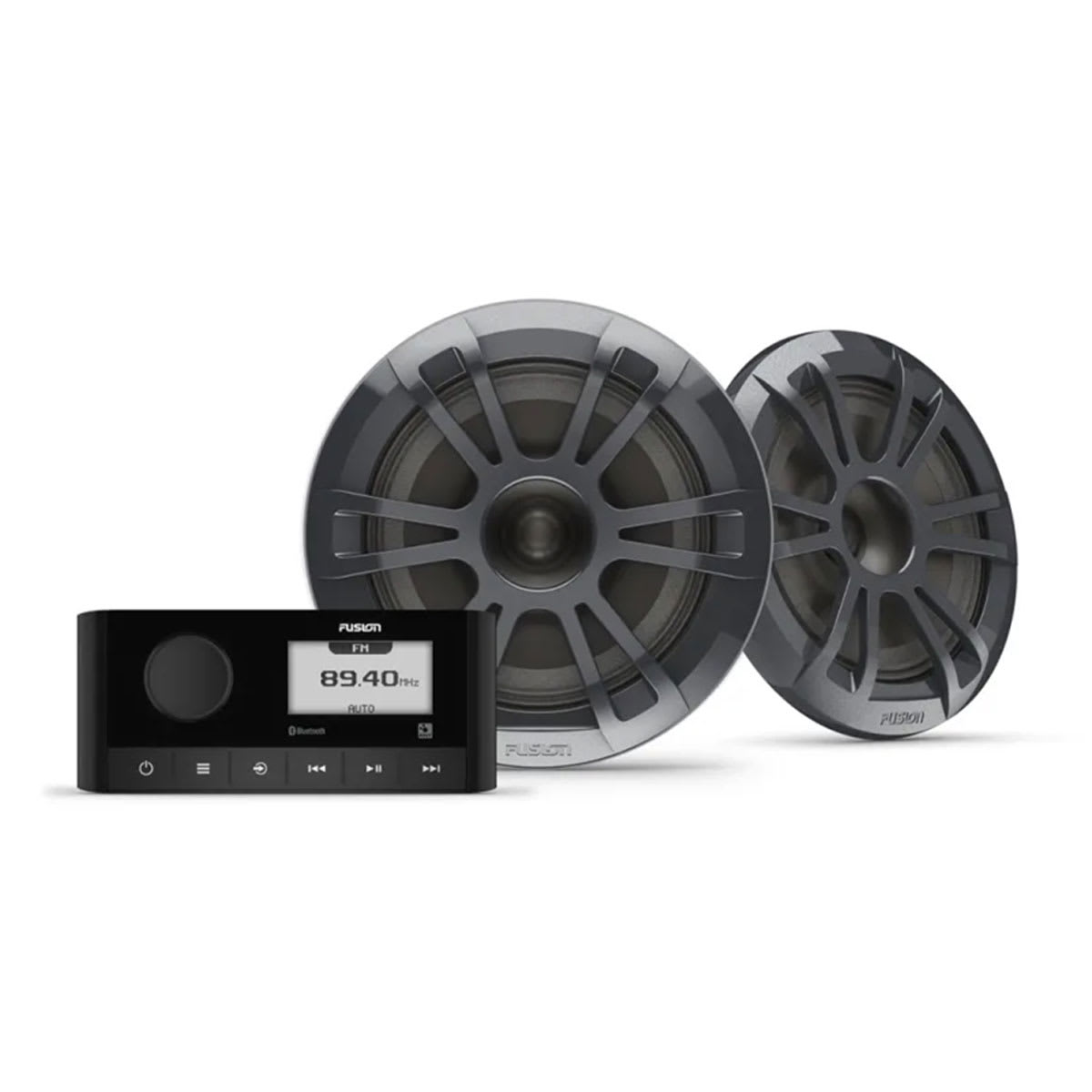 Fusion Marine Stereo and Speaker Kits, MS-RA60 Stereo and EL Sports Speaker Kit (010-02405-61)