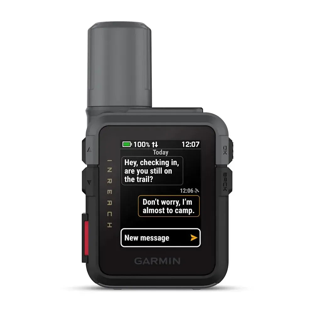 Garmin inReach Mini 3 Compact SOS Satellite Communicator with Touchscreen