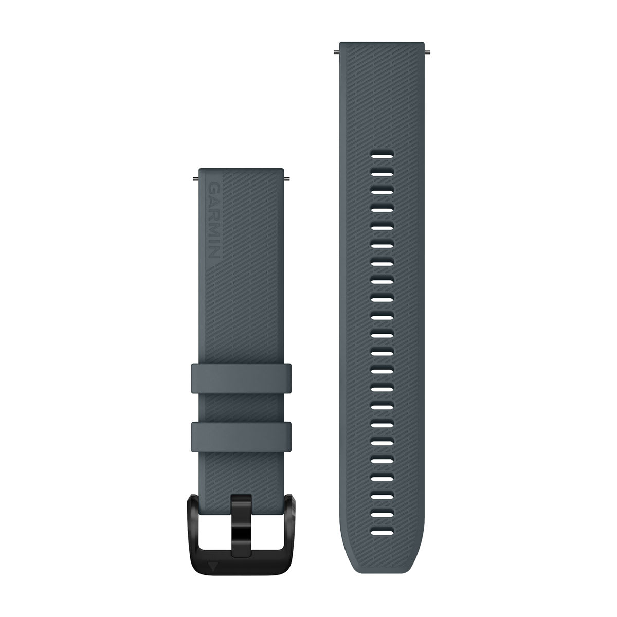 Garmin Quick Release Bands (20 mm) - Silicone / Twilight with Black Hardware