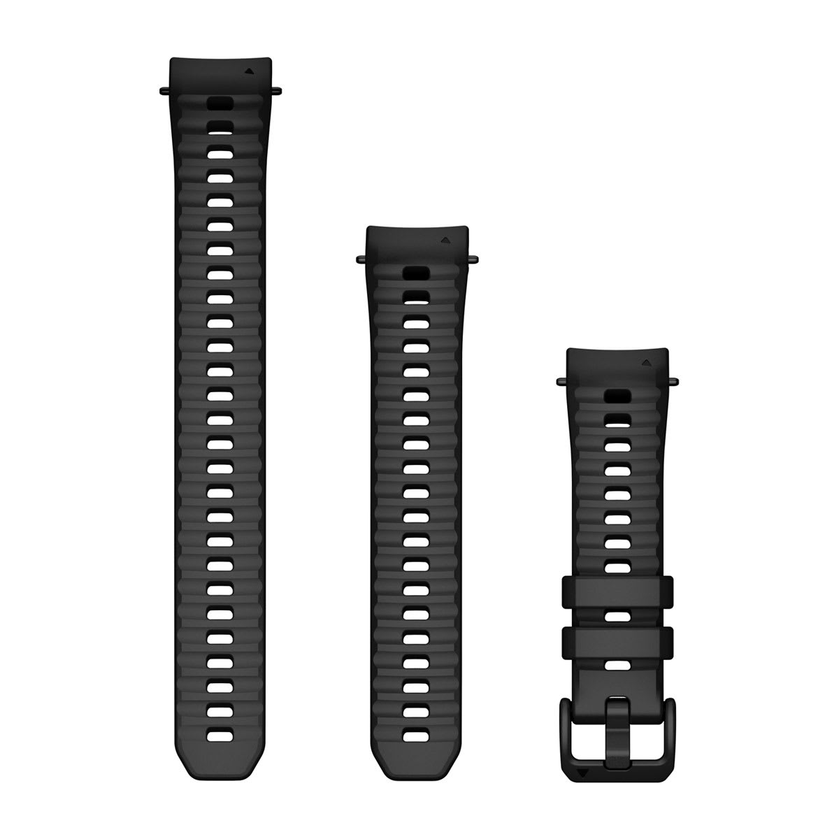 Garmin Instinct E 40 mm 20 mm Watch Bands - Black Silicone