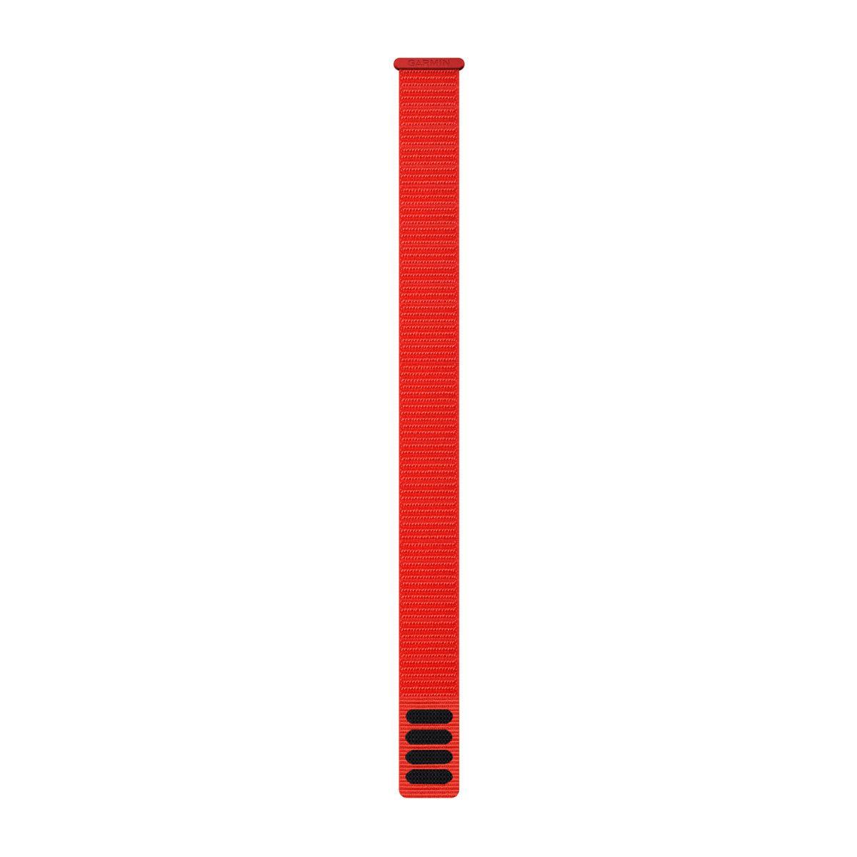 Garmin UltraFit Nylon Straps (22 mm) - Flame Red