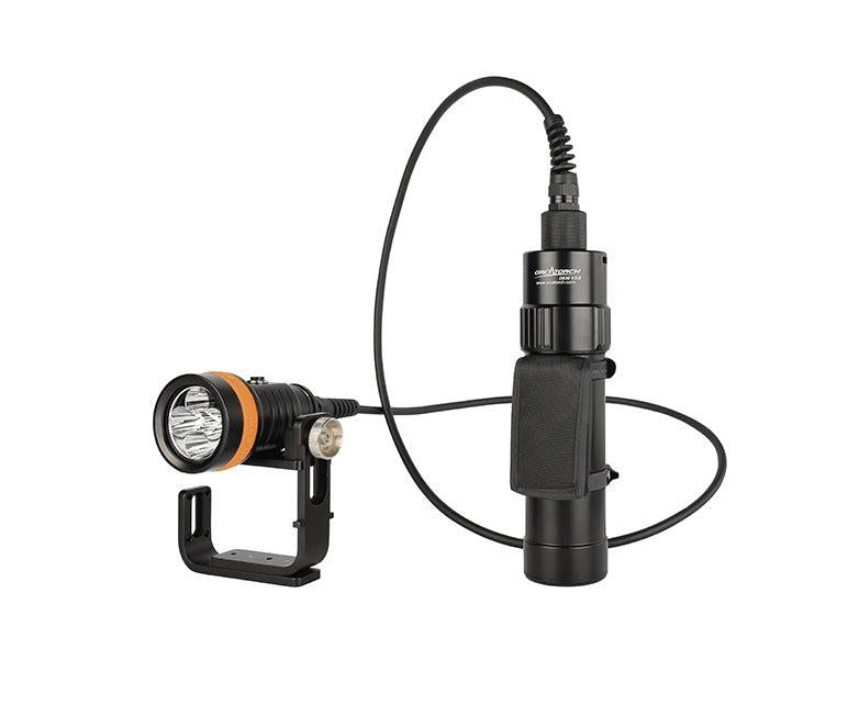 OrcaTorch D630 V2.0 4600 Lumen Canister Dive Light