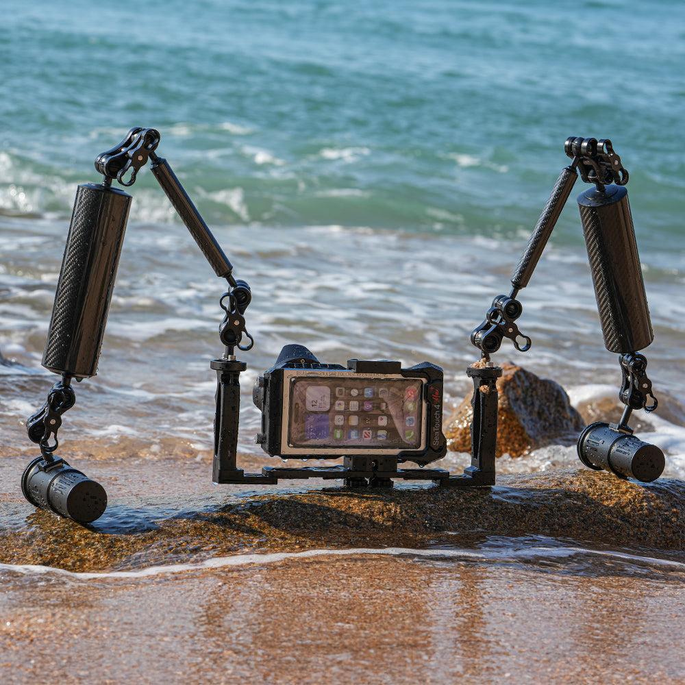 DiveVolk SL120 Video Light 12000 lumens for Underwater Photography and Video-