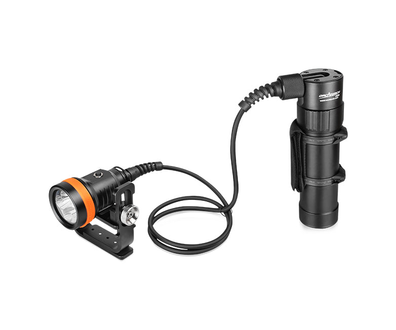 OrcaTorch D630 V2.0 4600 Lumen Canister Dive Light