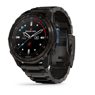 Garmin Descent Mk3i Dive Computer-51 mm-Carbon Gray DLC Titanium with DLC Titanium Band-