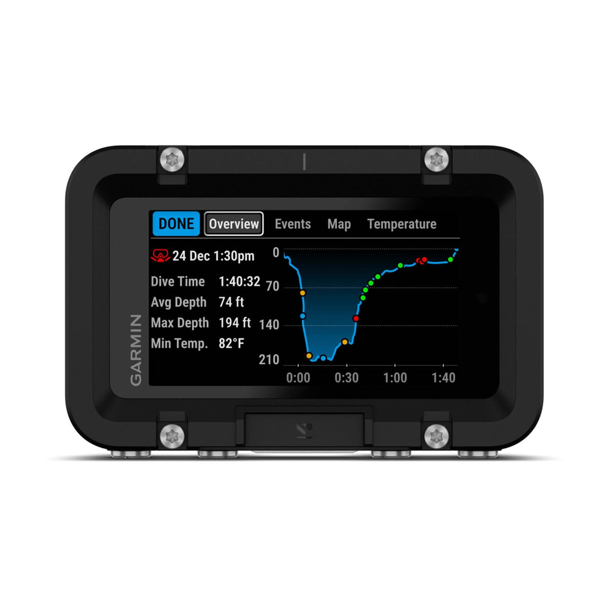 Garmin Descent X50i, Premium Dive Computer-