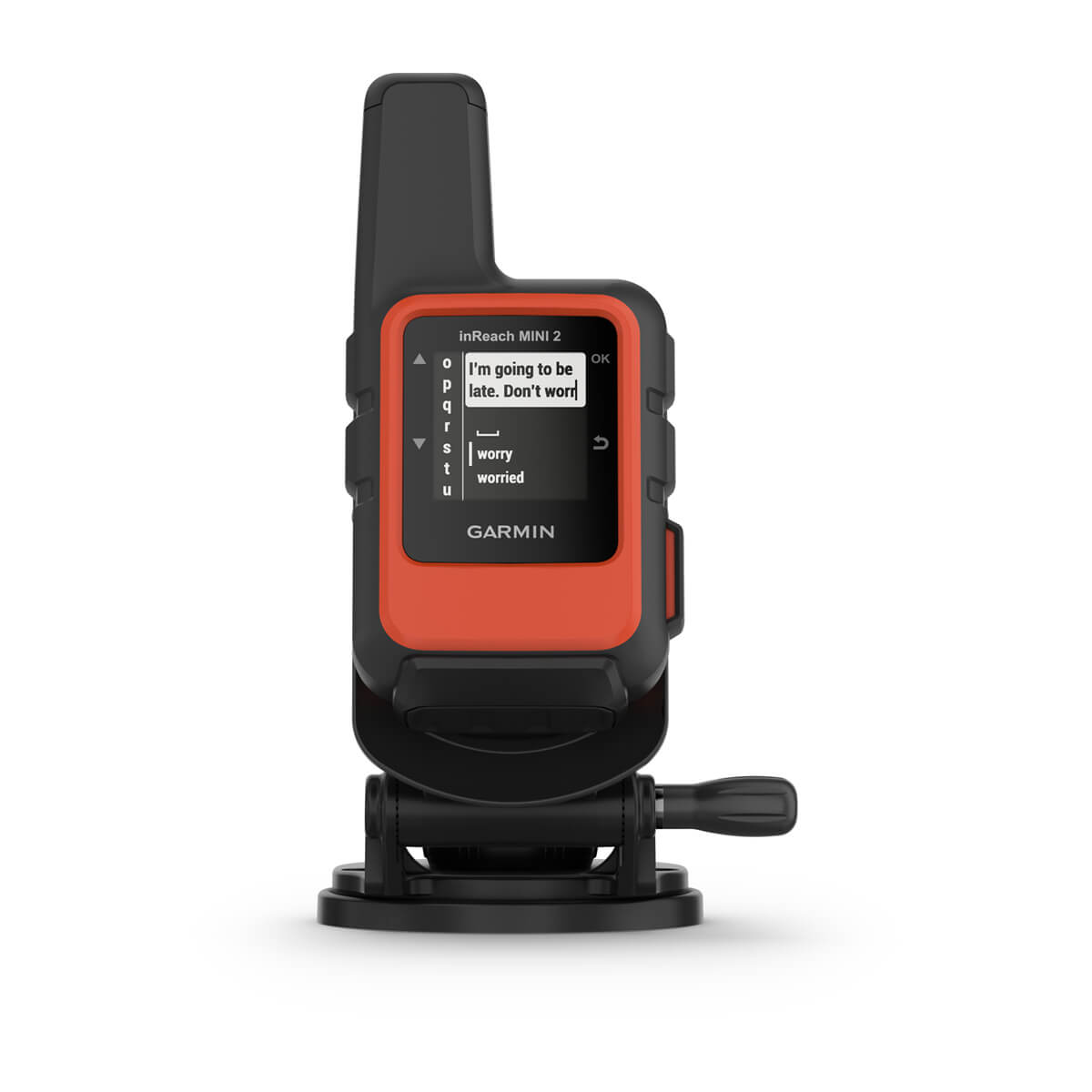 Garmin inReach Mini 2 Satellite Communicator Marine Bundle Flame Red-
