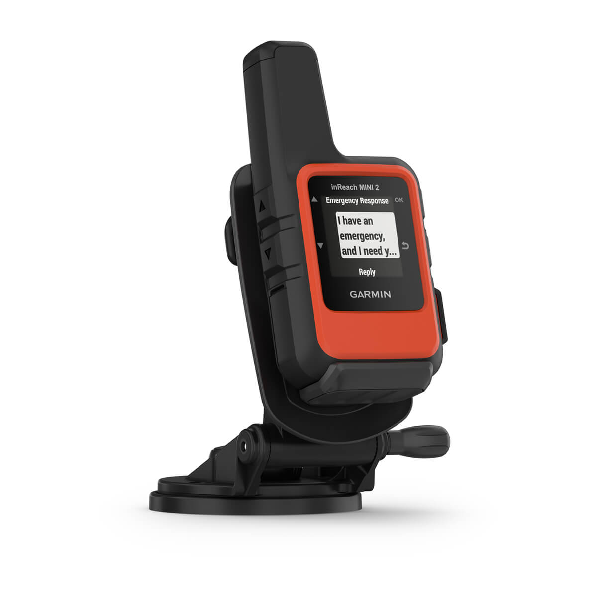 Garmin inReach Mini 2 Satellite Communicator Marine Bundle Flame Red-