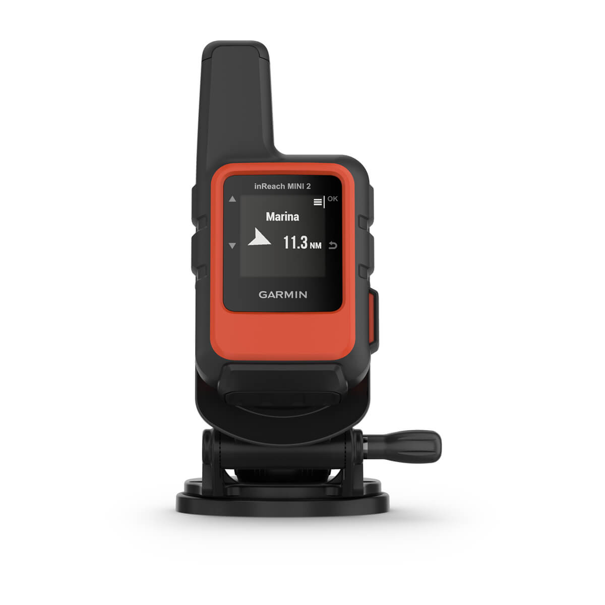 Garmin inReach Mini 2 Satellite Communicator Marine Bundle Flame Red-